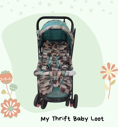 Preloved Babyhug Cocoon Stroller with Musquito net ( Chennai )